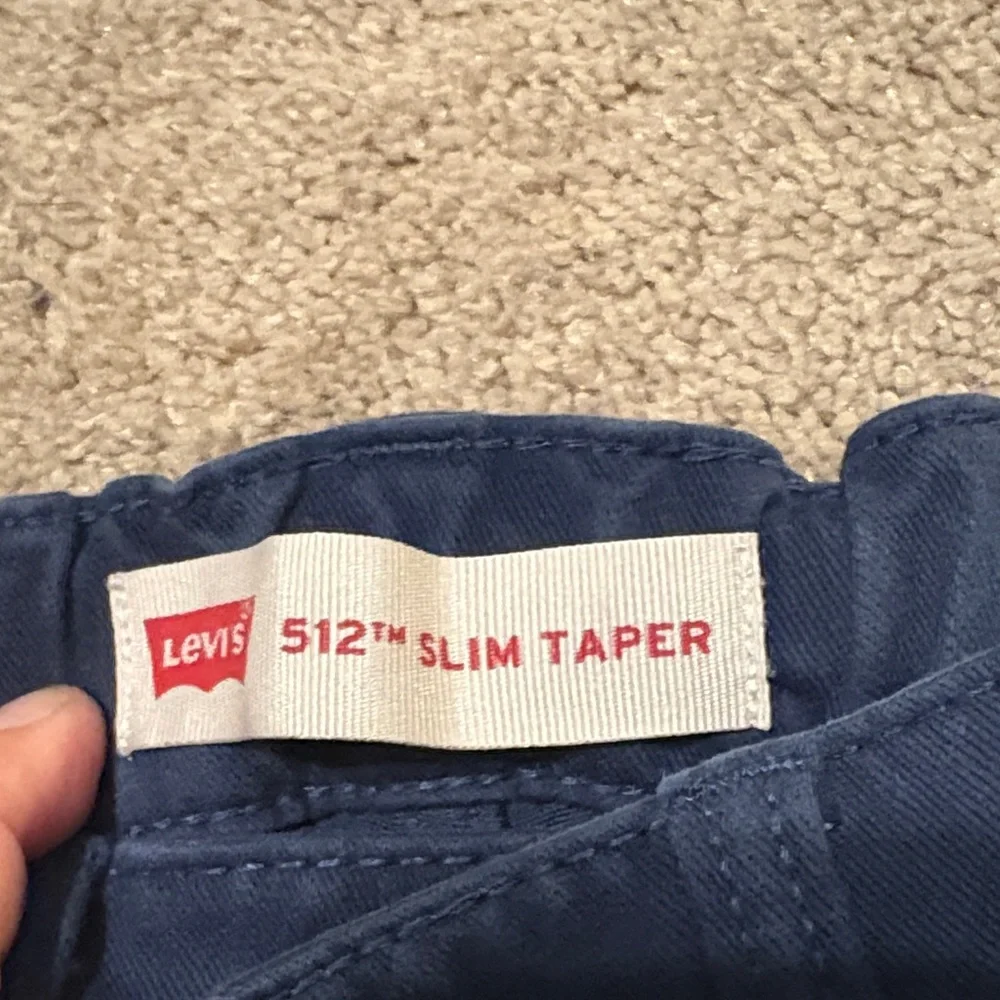 Levi's Deep Blue Trousers - Picture 3 of 4